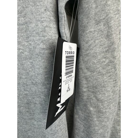 NWT Torrid The B-52s Cozy Fleece Sweatshirt Crew Graphic Pullover Plus Size 2 2X - Picture 8 of 10